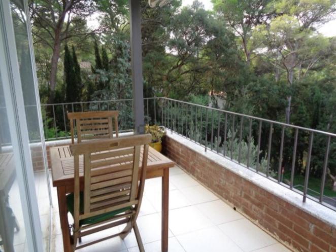 Precioso apartamento con piscina en Tamariu Bagian luar foto